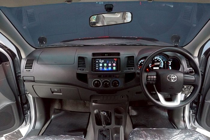 VIGO 4WD 2013 2.7J AT SMART CAB SILVER  9825 full