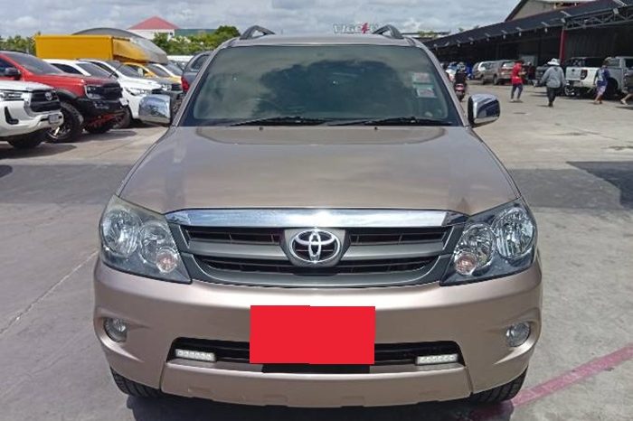 TOYOTA 4WD 2005 2.7V AT FORTUNER BROWN  5511 full