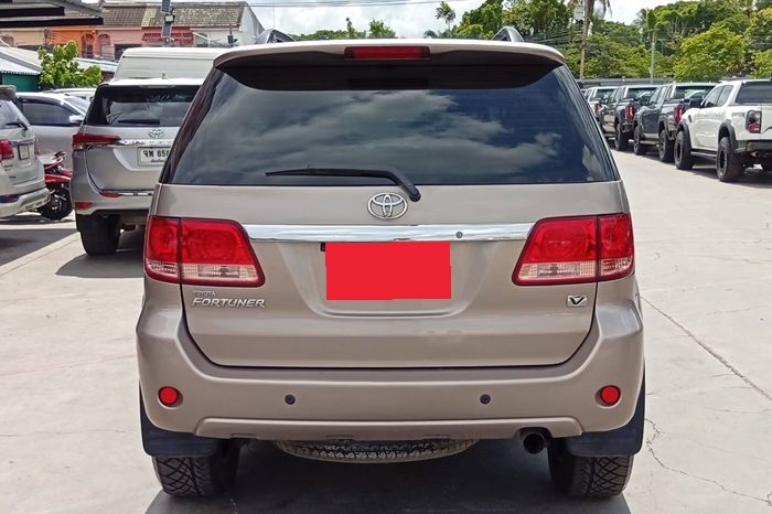 TOYOTA 4WD 2005 2.7V AT FORTUNER BROWN  5511 full