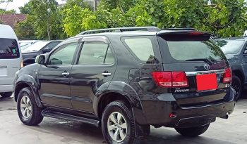 TOYOTA 4WD 2007 2.7V AT FORTUNER BLACK  7736 full