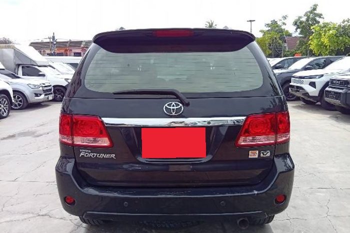 TOYOTA 4WD 2007 2.7V AT FORTUNER BLACK  7736 full