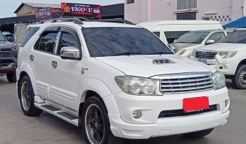 TOYOTA 4WD 2008 3.0V AT FORTUNER WHITE   9058 full