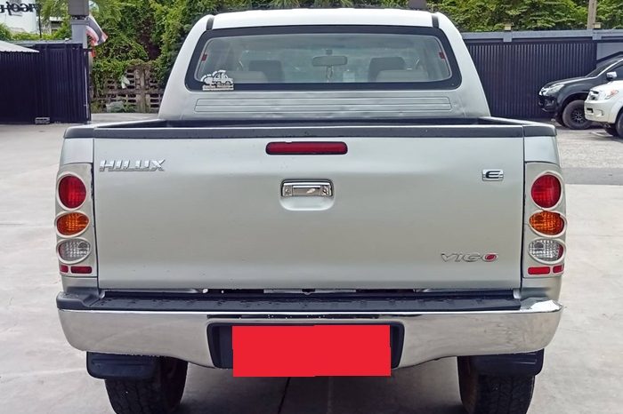 VIGO 4WD 2006 2.5E MT DOUBLE CAB SILVER  4589 full
