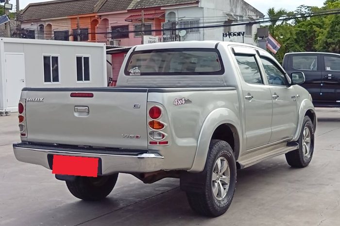 VIGO 4WD 2006 2.5E MT DOUBLE CAB SILVER  4589 full