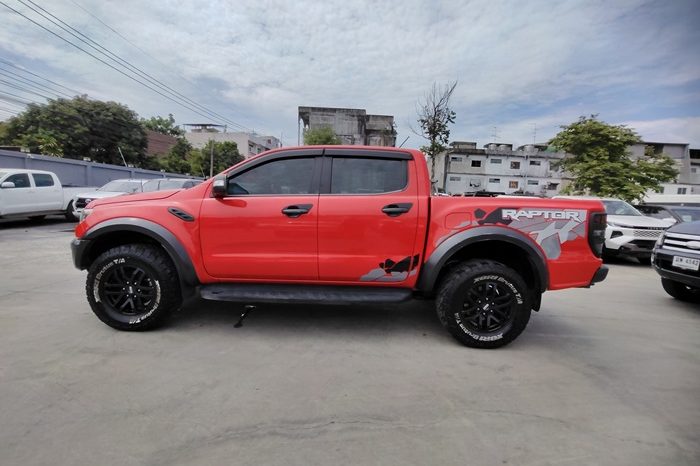FORD RAPTOR 4WD 2018 2.0 AT DOUBLE CAB RED  6711 full