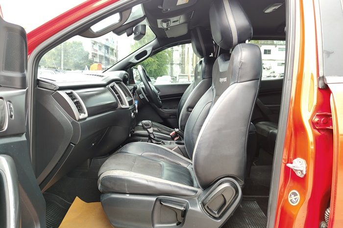 FORD RAPTOR 4WD 2018 2.0 AT DOUBLE CAB RED  6711 full