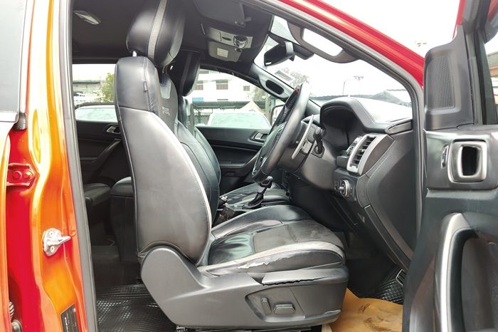 FORD RAPTOR 4WD 2018 2.0 AT DOUBLE CAB RED  6711 full