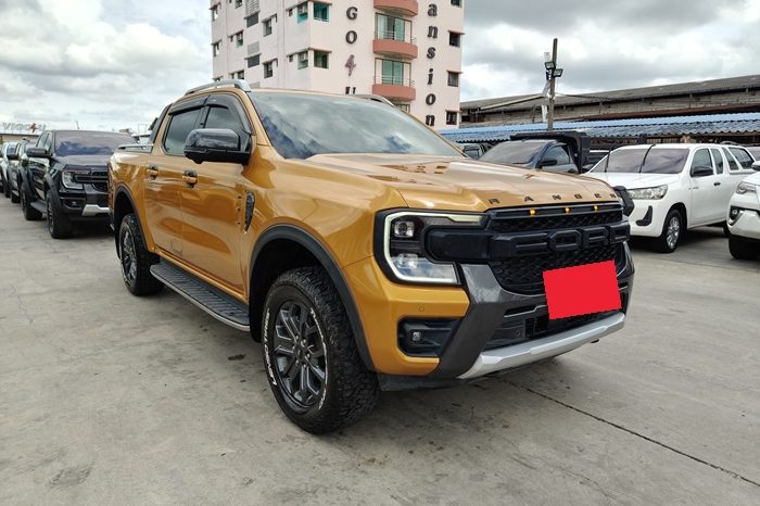 FORD 4WD 2022 2.0 AT DOUBLE CAB YELLOW  8421 full