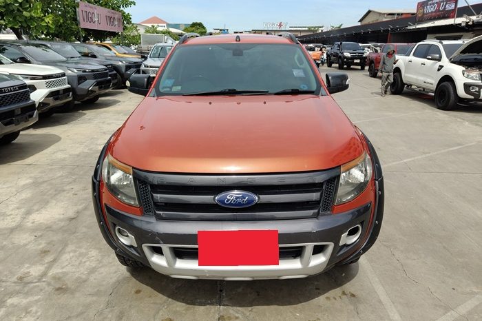 FORD 4WD 2015 3.2 AT DOUBLE CAB ORANGE  6493 full