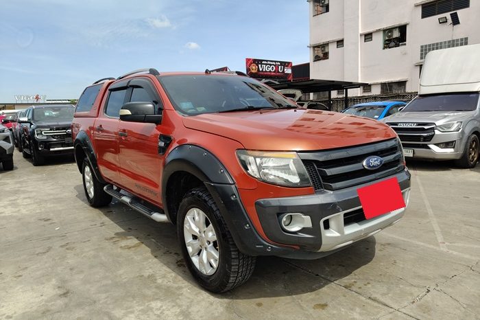 FORD 4WD 2015 3.2 AT DOUBLE CAB ORANGE  6493 full