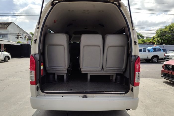 TOYOTA 2WD 2019 2.7 MT COMMUTER WHITE  849 full