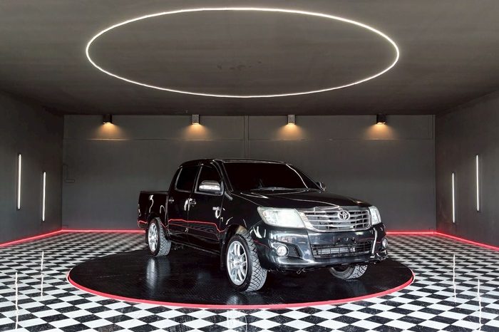 VIGO 2WD 2012 2.7E MT DOUBLE CAB BLACK  7627 full