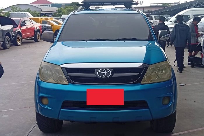 TOYOTA 4WD 2006 2.7V AT FORTUNER BLUE  4608 full