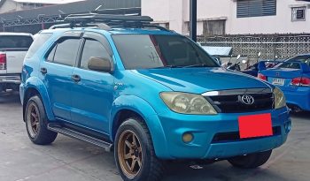 TOYOTA 4WD 2006 2.7V AT FORTUNER BLUE  4608 full