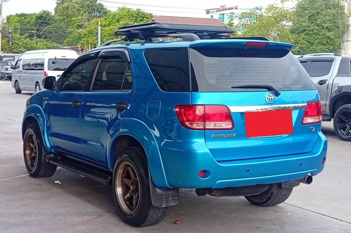 TOYOTA 4WD 2006 2.7V AT FORTUNER BLUE  4608 full