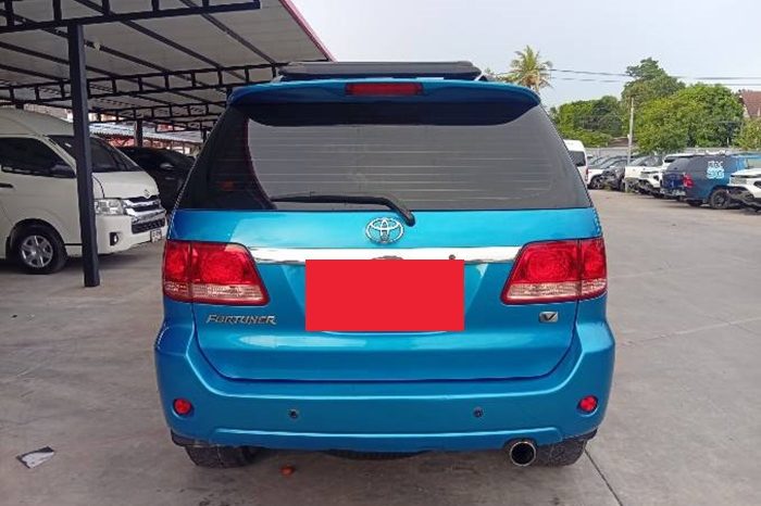 TOYOTA 4WD 2006 2.7V AT FORTUNER BLUE  4608 full