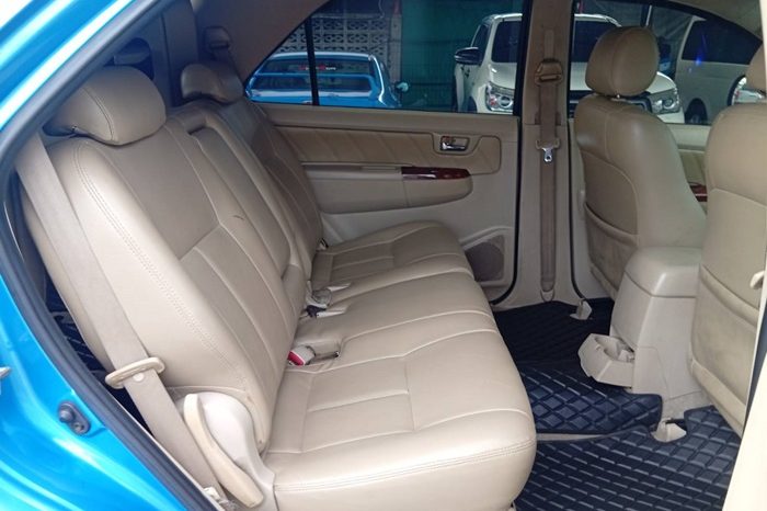 TOYOTA 4WD 2006 2.7V AT FORTUNER BLUE  4608 full