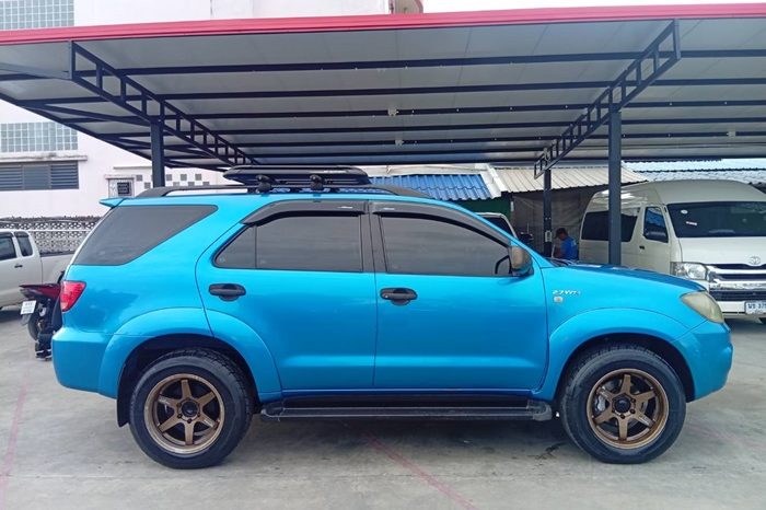 TOYOTA 4WD 2006 2.7V AT FORTUNER BLUE  4608 full