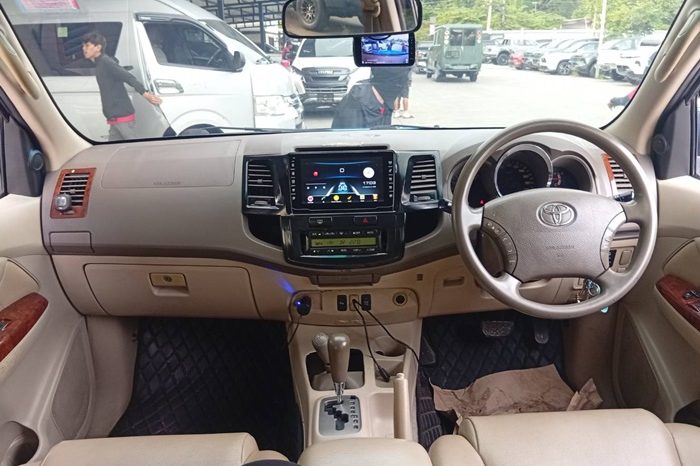 TOYOTA 4WD 2006 2.7V AT FORTUNER BLUE  4608 full