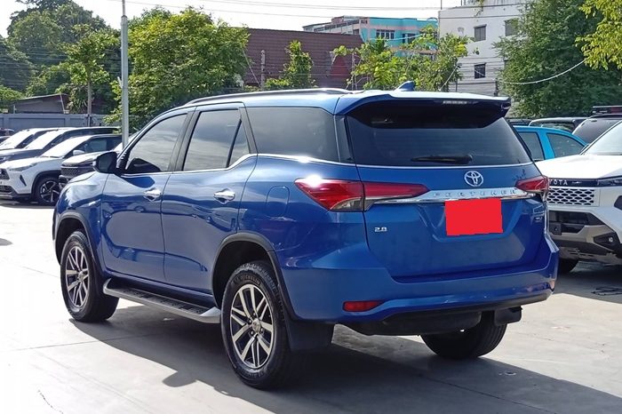 TOYOTA 4WD 2019 2.8V AT FORTUNER BLUE  6634 full