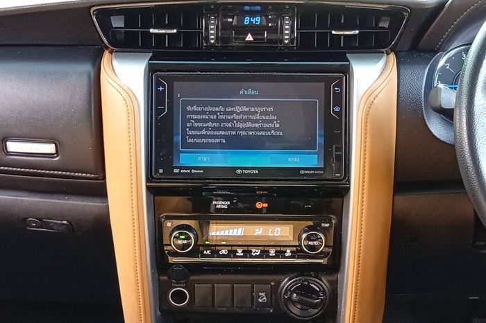 TOYOTA 4WD 2019 2.8V AT FORTUNER BLUE  6634 full