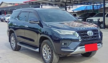 TOYOTA 4WD 2020 2.4V AT FORTUNER BLUE  6436 full