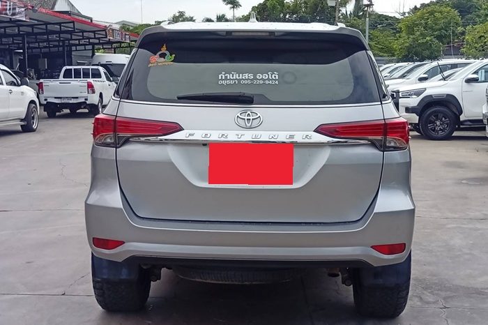 TOYOTA 2WD 2016 2.4V AT FORTUNER GREY  2371 full