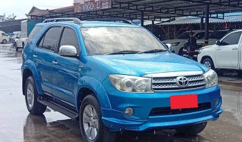 TOYOTA 4WD 2005 2.7V AT FORTUNER BLUE  832 full