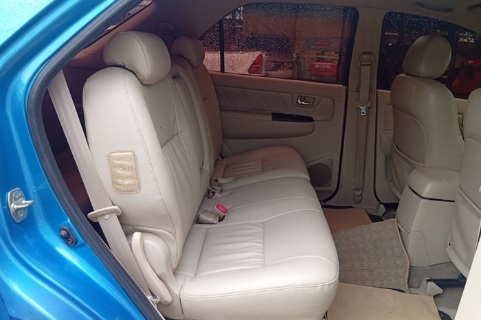 TOYOTA 4WD 2005 2.7V AT FORTUNER BLUE  832 full