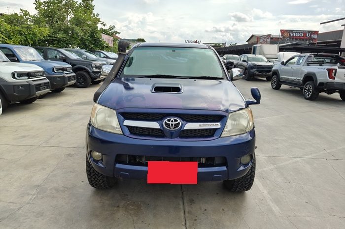 VIGO 4WD 2007 3.0G MT DOUBLE CAB BLUE  9397 full