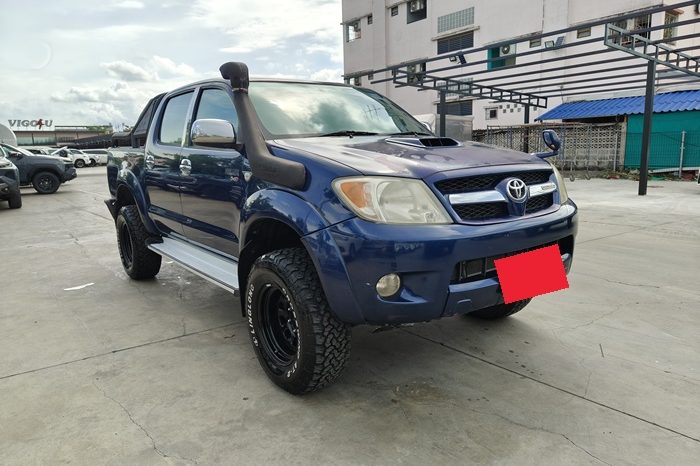 VIGO 4WD 2007 3.0G MT DOUBLE CAB BLUE  9397 full