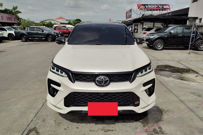 TOYOTA 4WD 2022 2.8V AT FORTUNER WHITE  6678 full