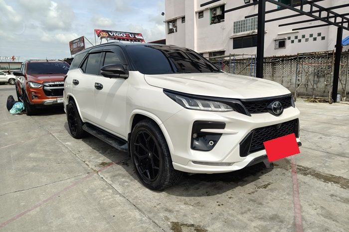 TOYOTA 4WD 2022 2.8V AT FORTUNER WHITE  6678 full