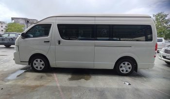 TOYOTA 2WD 2019 3.0 AT COMMUTER WHITE  3754 full