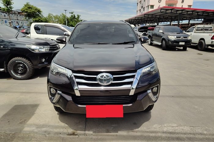 TOYOTA 2WD 2016 2.4V AT FORTUNER WHITE  5229 full