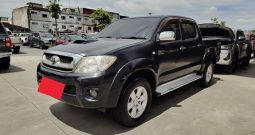 VIGO 4WD 2010 3.0G MT DOUBLE CAB BLACK  7535
