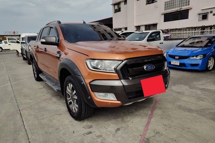 FORD 4WD 2017 3.2 AT DOUBLE CAB ORANGE  3158 full