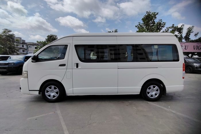 TOYOTA 2WD 2019 2.7 MT COMMUTER WHITE  9793 full