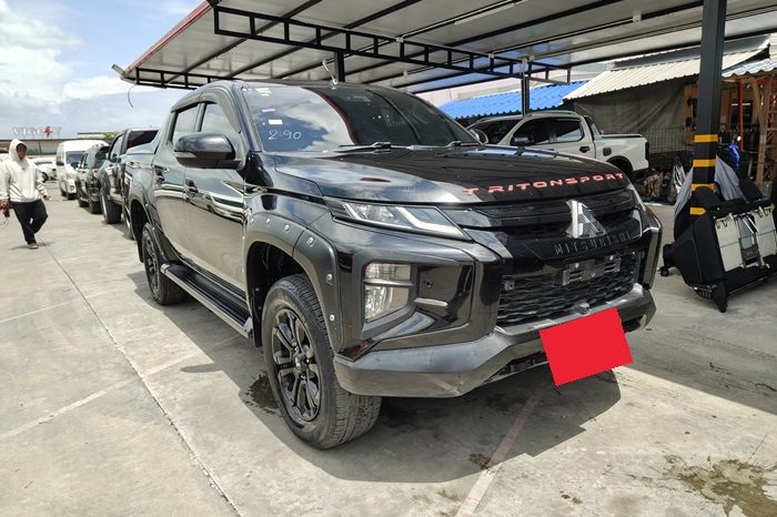 MITSUBISHI 4WD 2021 2.4 AT DOUBLE CAB BLACK  2029 full