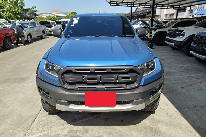 FORD RAPTOR 4WD 2021 2.0 AT DOUBLE CAB BLUE  91 full