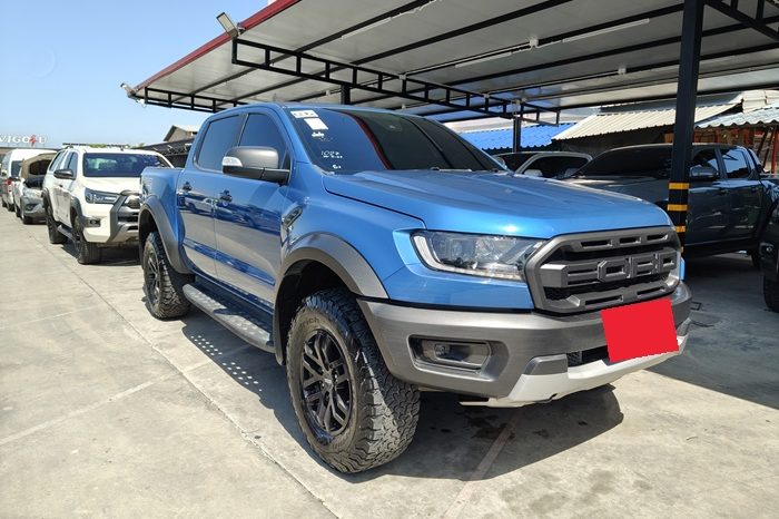 FORD RAPTOR 4WD 2021 2.0 AT DOUBLE CAB BLUE  91 full