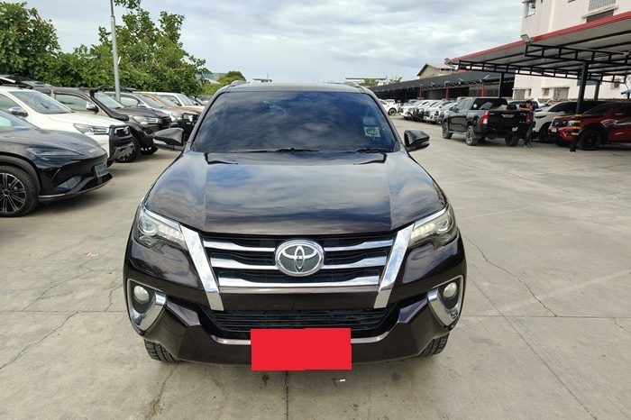 TOYOTA 4WD 2016 2.8V AT FORTUNER BROWN  8005 full