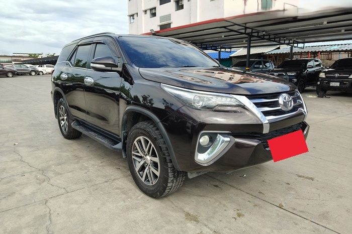 TOYOTA 4WD 2016 2.8V AT FORTUNER BROWN  8005 full