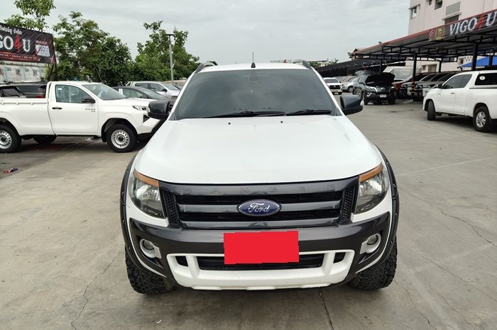 FORD 4WD 2014 3.2 AT DOUBLE CAB WHITE  5722 full