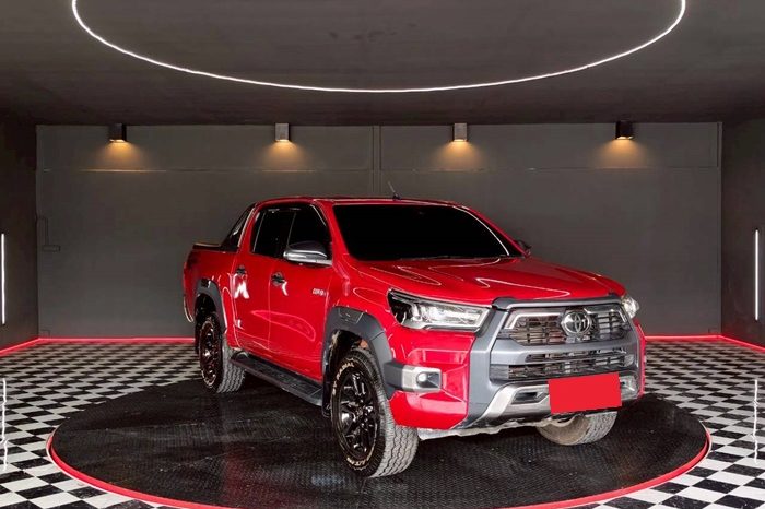 ROCCO PRE 2021 2.4 HIGHT AT DOUBLE CAB RED  8002 full