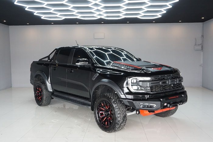 FORD RAPTOR 4WD 2022 3.0 AT DOUBLE CAB BLACK 3697 full