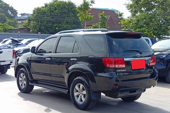 TOYOTA 4WD 2007 2.7V AT FORTUNER BLACK  3783 full