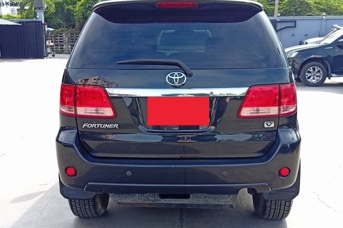 TOYOTA 4WD 2007 2.7V AT FORTUNER BLACK  3783 full