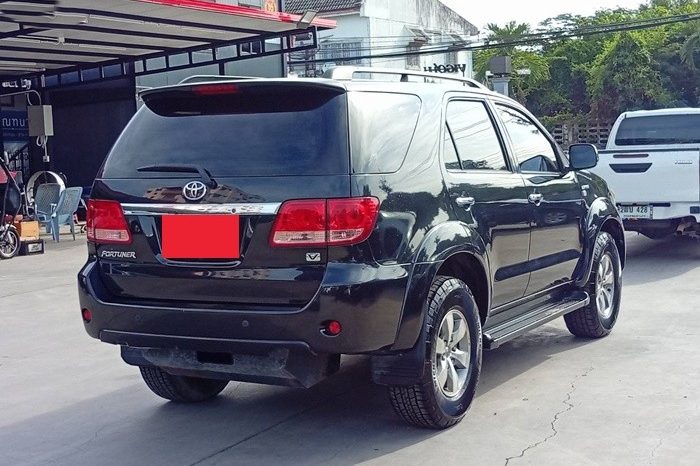 TOYOTA 4WD 2007 2.7V AT FORTUNER BLACK  3783 full