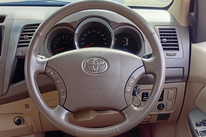 TOYOTA 4WD 2007 2.7V AT FORTUNER BLACK  3783 full